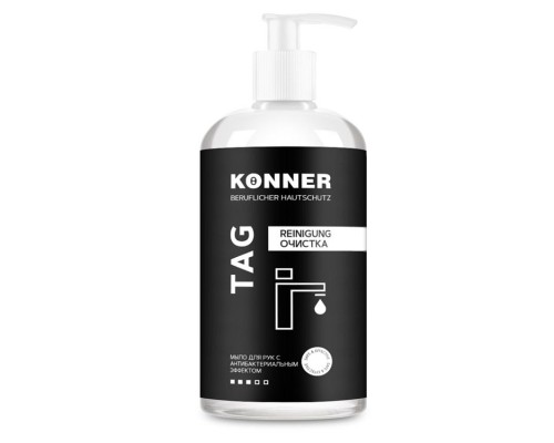Жидкое мыло для рук с антибактериальным эффектом "KÖNNER TAG" KN063 500 мл Жидкое мыло для рук с антибактериальным эффектом "KÖNNER TAG" KN063 500 мл