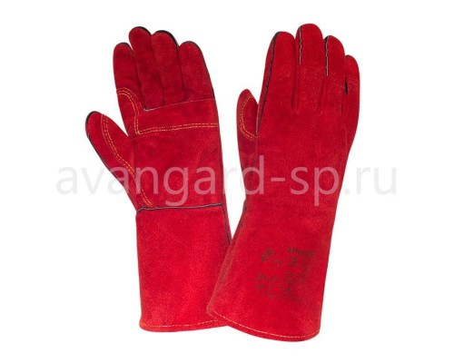 Краги спилк. с подкладкой усиленные 2Hands Краги спилк. с подкладкой усиленные 2Hands